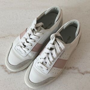 Axel Arigato Clean 90 Sneakers in White and Pink